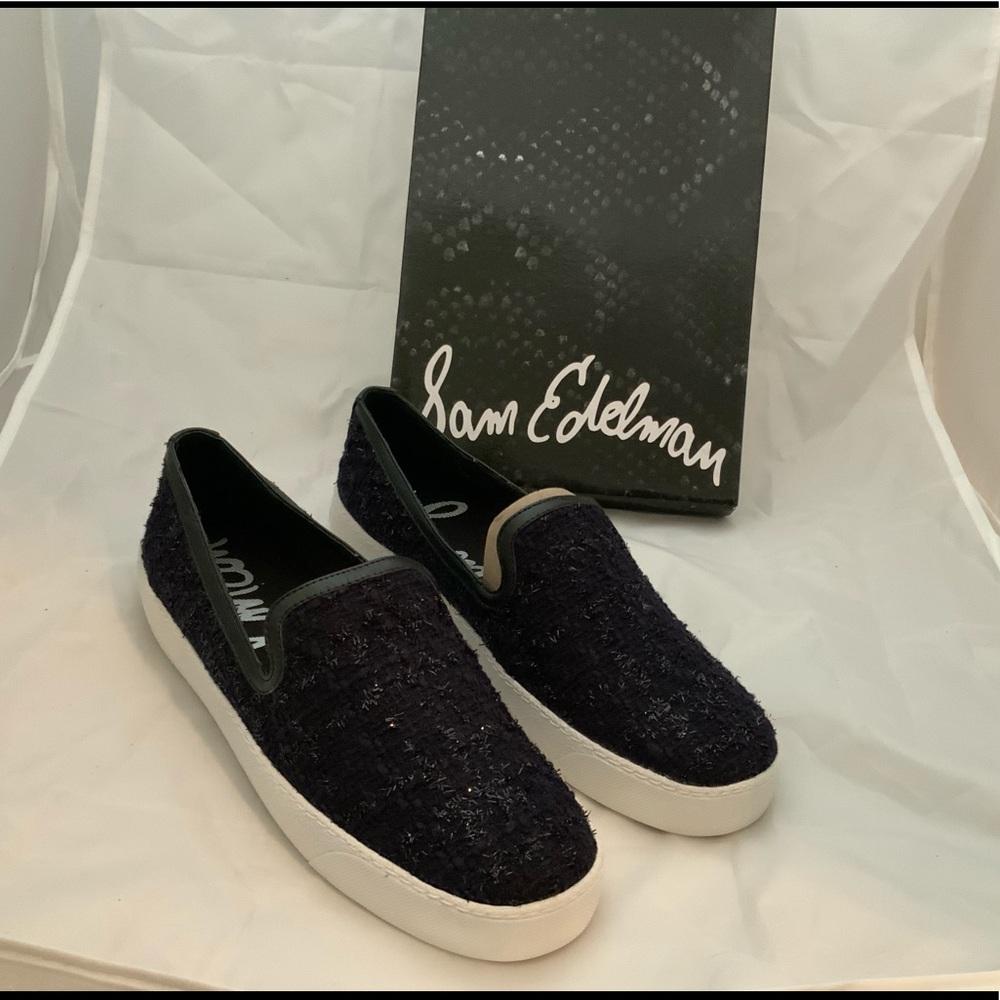 New sparkly black sneakers
